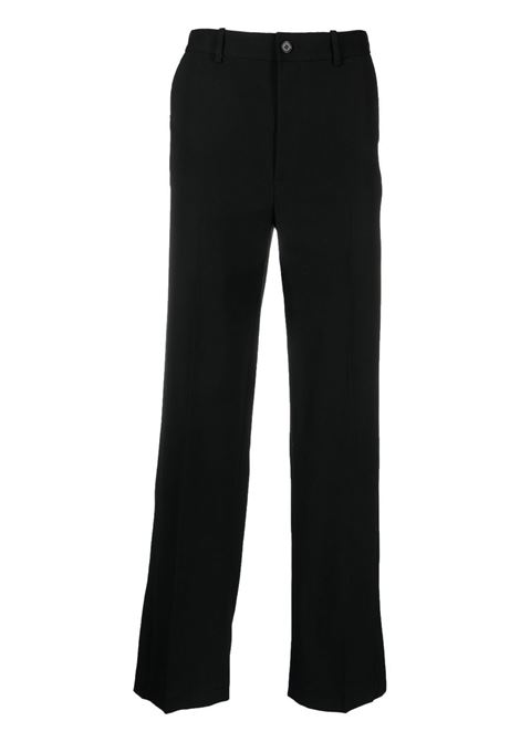 Pantaloni dritti in nero - uomo